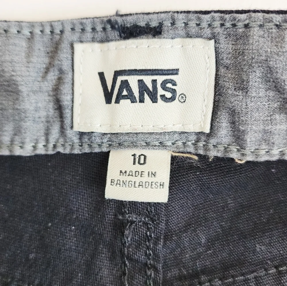 Vans Off The Wall Black Boy  Shorts
